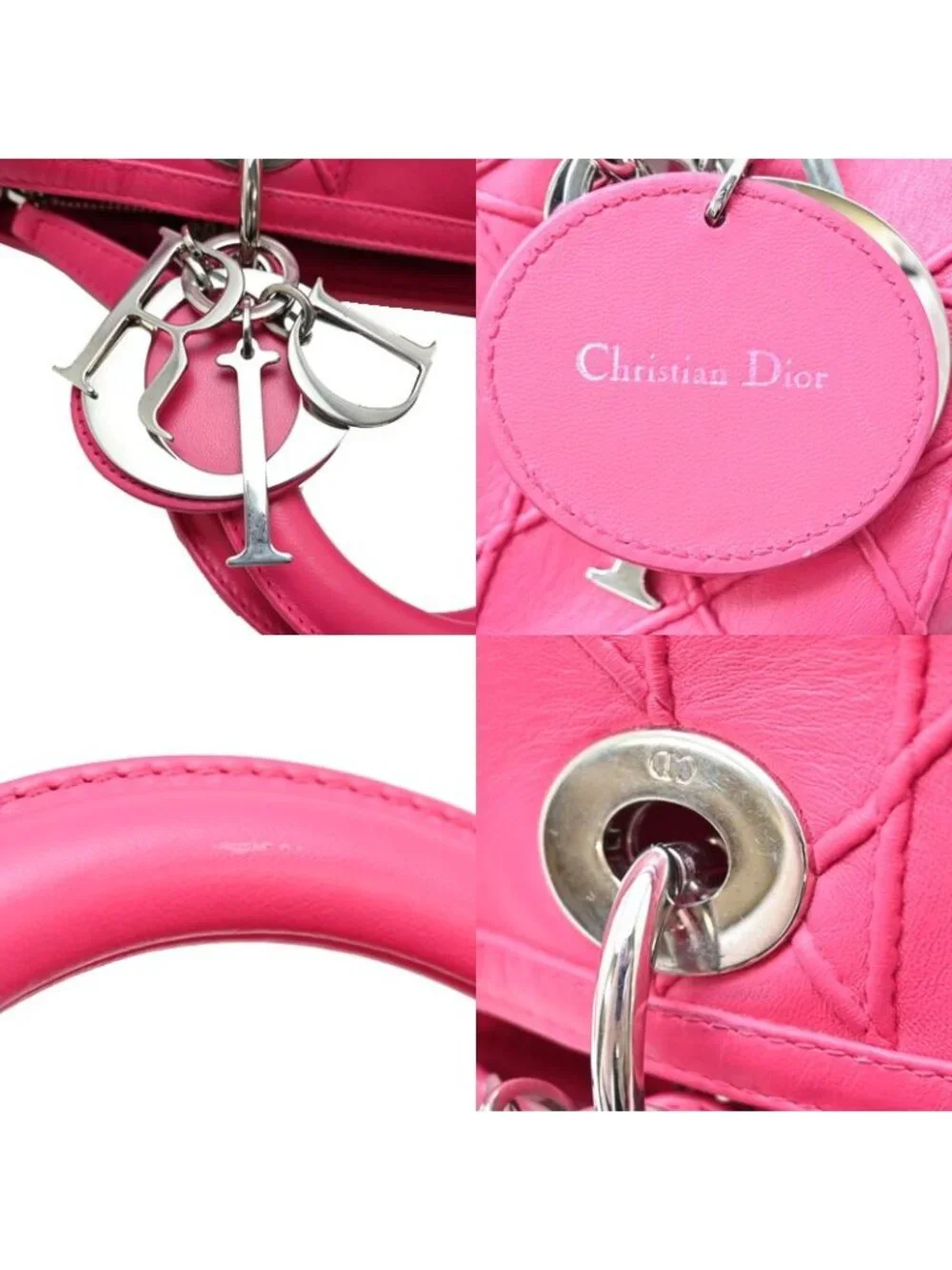 Dior Handbag Pink - Picture 7 of 10